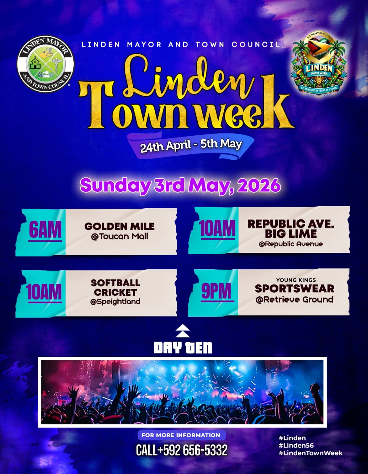 Linden Town Week 2026 — Gospel Concert